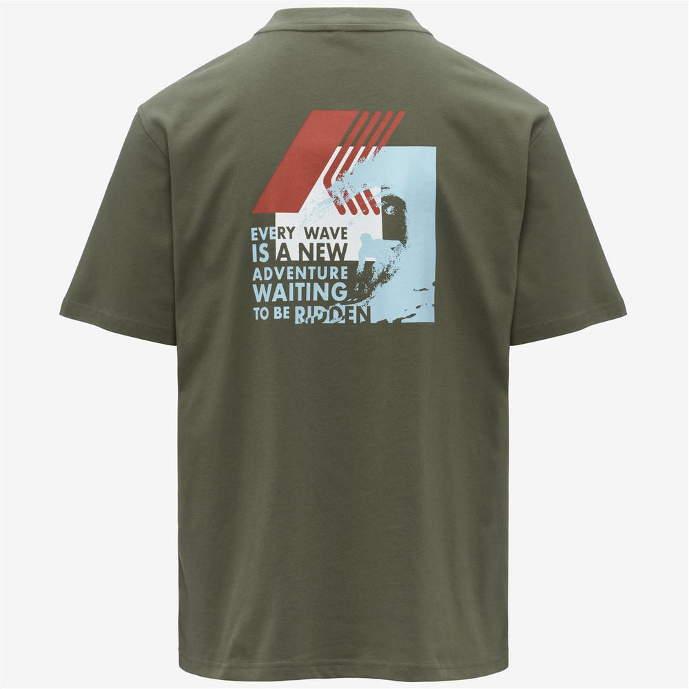 SOLO JERSEY WAVE - T-Shirt & Top - T-Shirt - Homme - Green Lichen 02