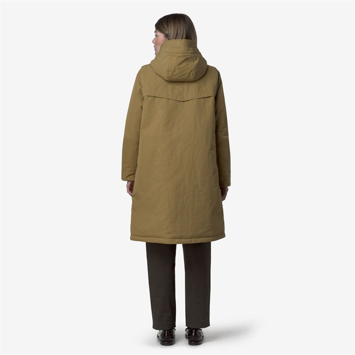 BRUNIL COTTON FEEL - Jackets - Long - WOMAN - Beige Seed-Beige FUR 4