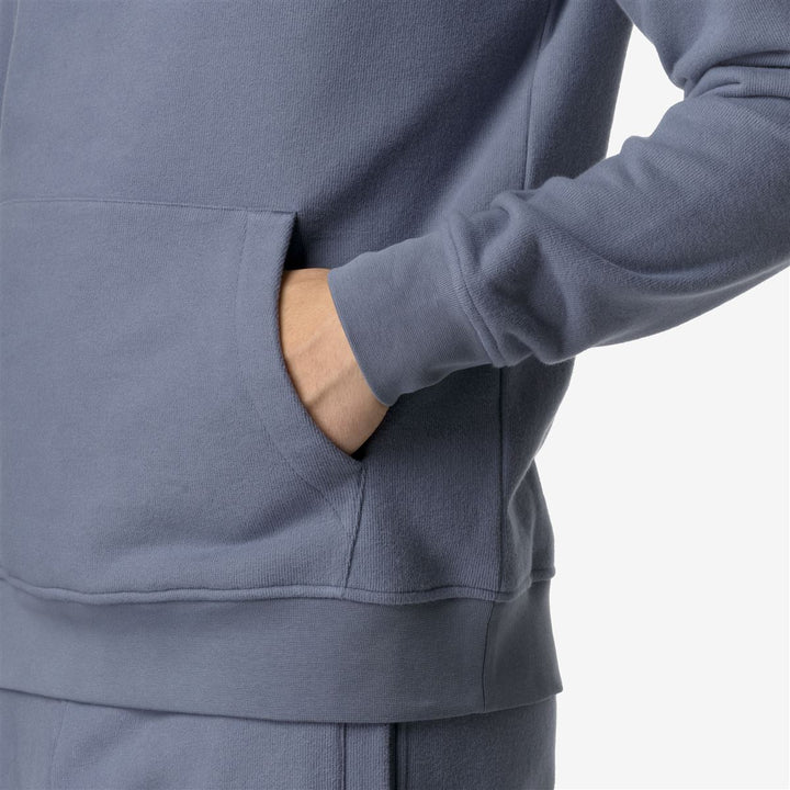 ALBAN HEAVY FLEECE - Fleece - Jumper - MAN - GREY BLUE AVIO