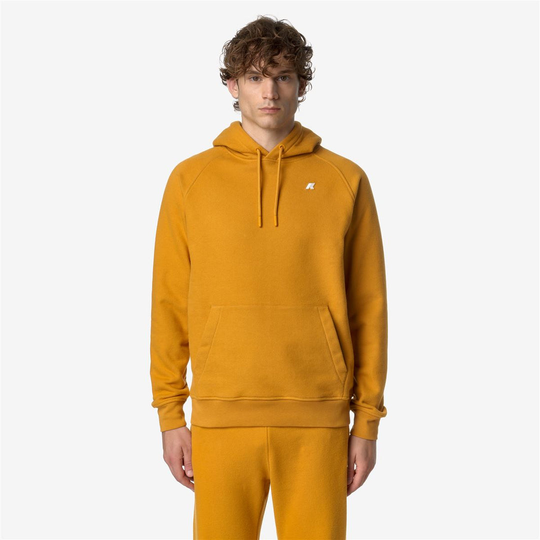 ALBAN HEAVY FLEECE - Fleece - Jumper - MAN - YELLOW INCA