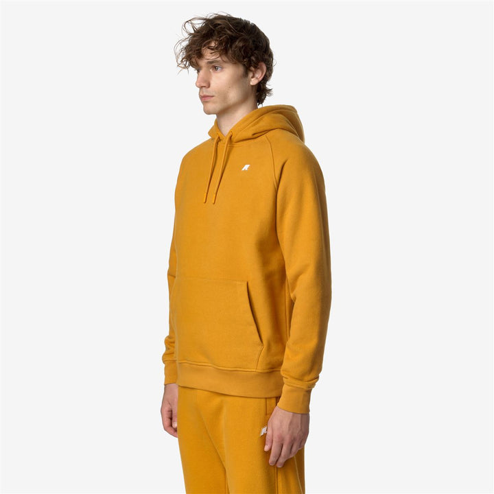 ALBAN HEAVY FLEECE - Fleece - Jumper - MAN - YELLOW INCA