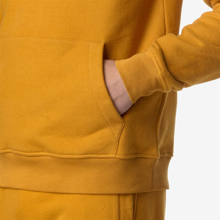 ALBAN HEAVY FLEECE - Fleece - Jumper - MAN - YELLOW INCA