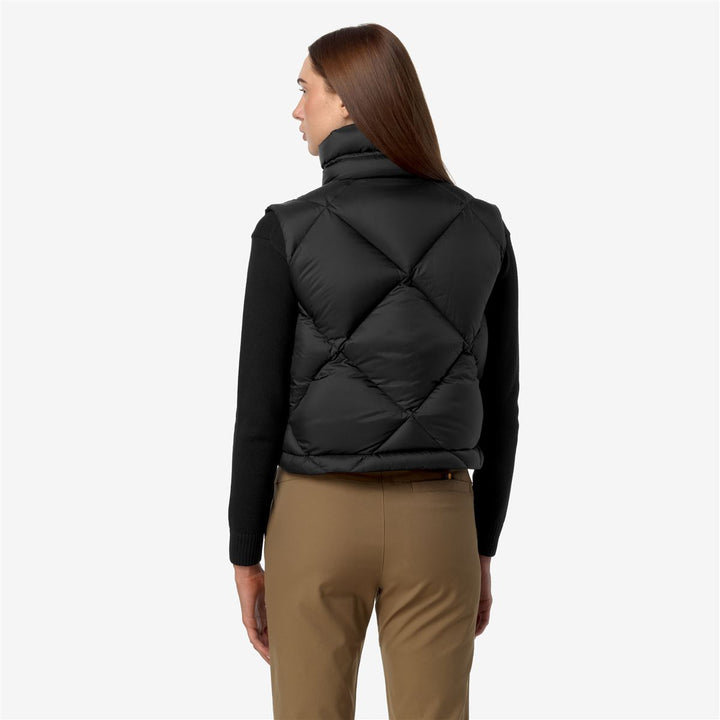 WILL SUPER LIGHT THERMO HEAVY - Jackets - Vest - WOMAN - BLACK PURE