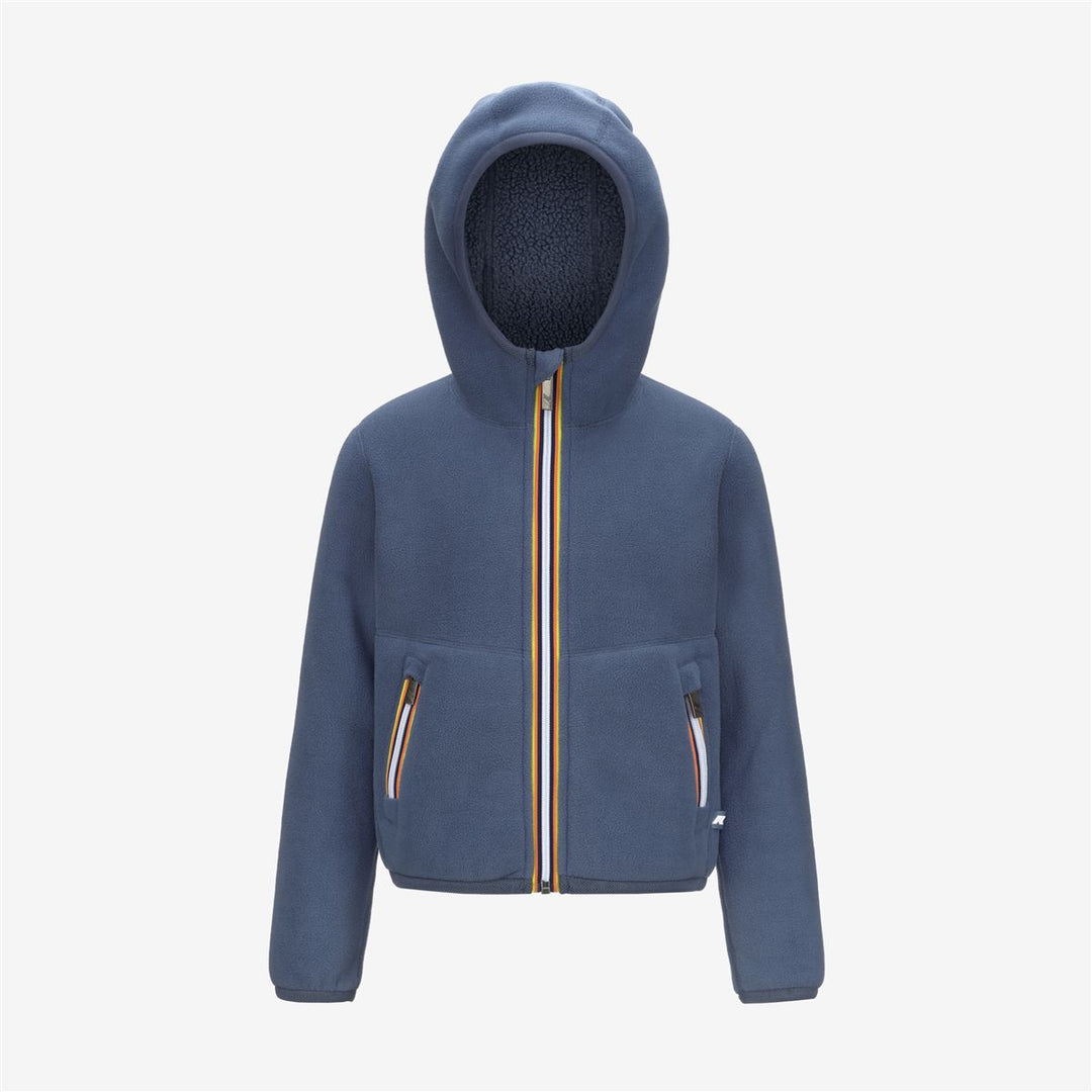 P. JACK SHERPA POLAR REVERSIBLE - Fleece - Jacket - BOY - GREY BLUE A-GREY BLUE A