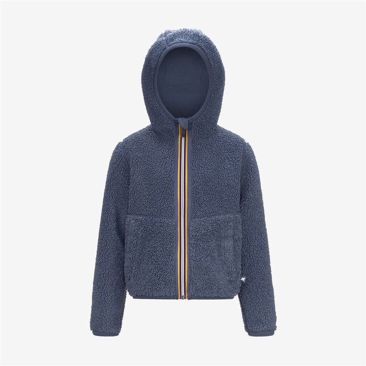 P. JACK SHERPA POLAR REVERSIBLE - Fleece - Jacket - BOY - GREY BLUE A-GREY BLUE A