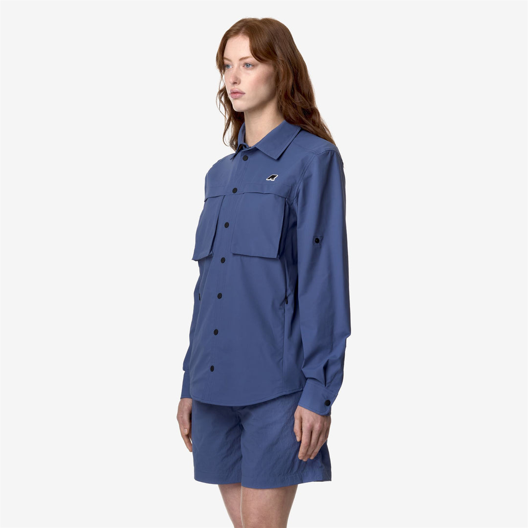 SEYNE - Shirts - CLASSIC - UNISEX - BLUE FIORD