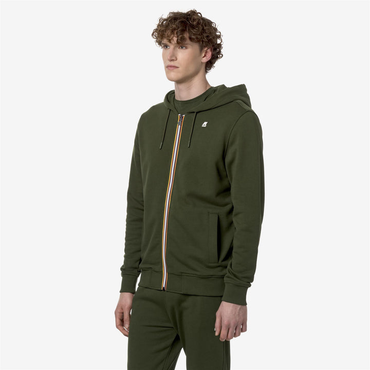 ANTHONY - Fleece - Jacket - MAN - GREEN CYPRESS