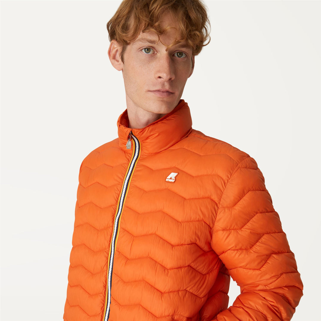 VALENTINE QUILTED WARM - Jackets - Short - MAN - ORANGE RUST