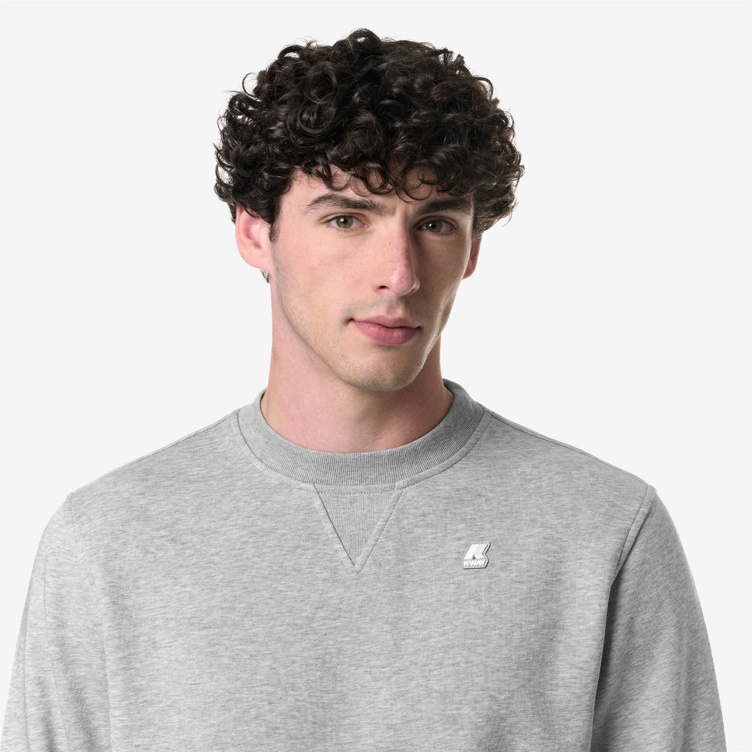 BAPTISTE - Fleece - Jumper - MAN - GREY MEL