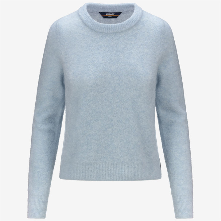 CLARISSE WOOL MERINO BOUCLE - Knitwear - Pull  Over - WOMAN - BLUE BALLAD