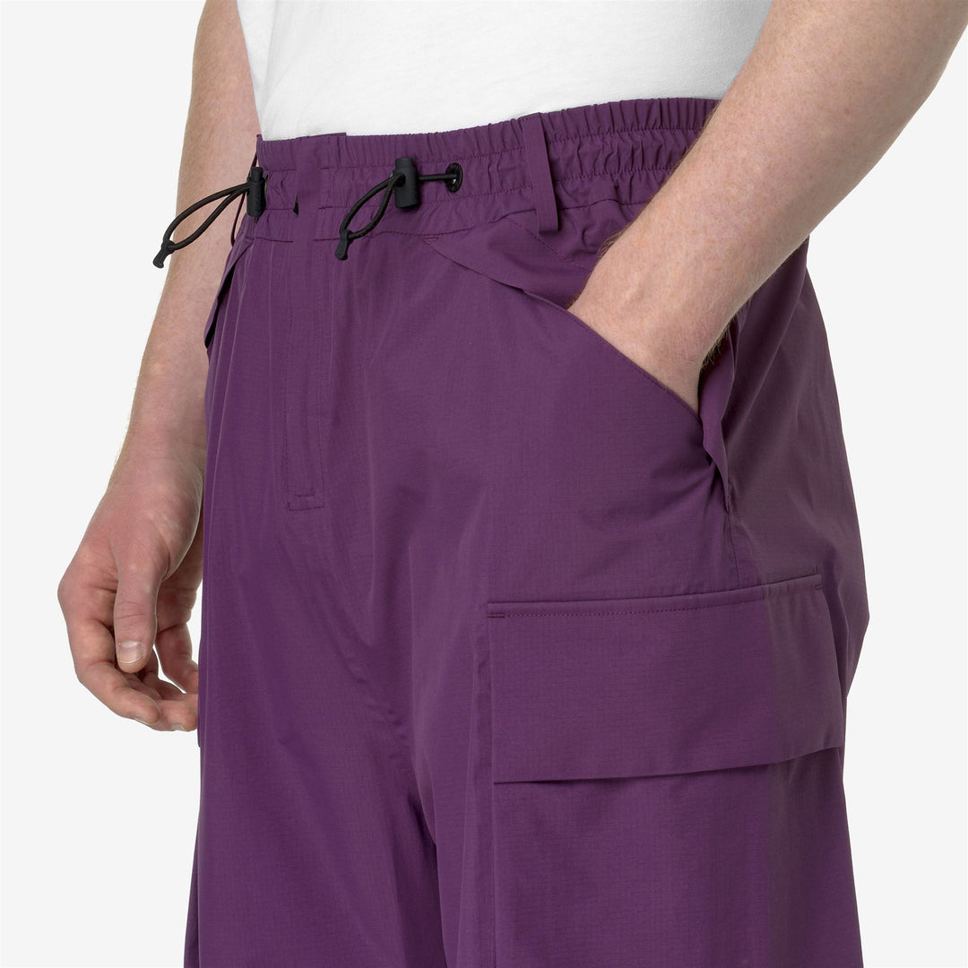 ED-SHELL 2.1 AMIABLE DIEMME - Pants - Sport Trousers - UNISEX - VIOLET PURPLE