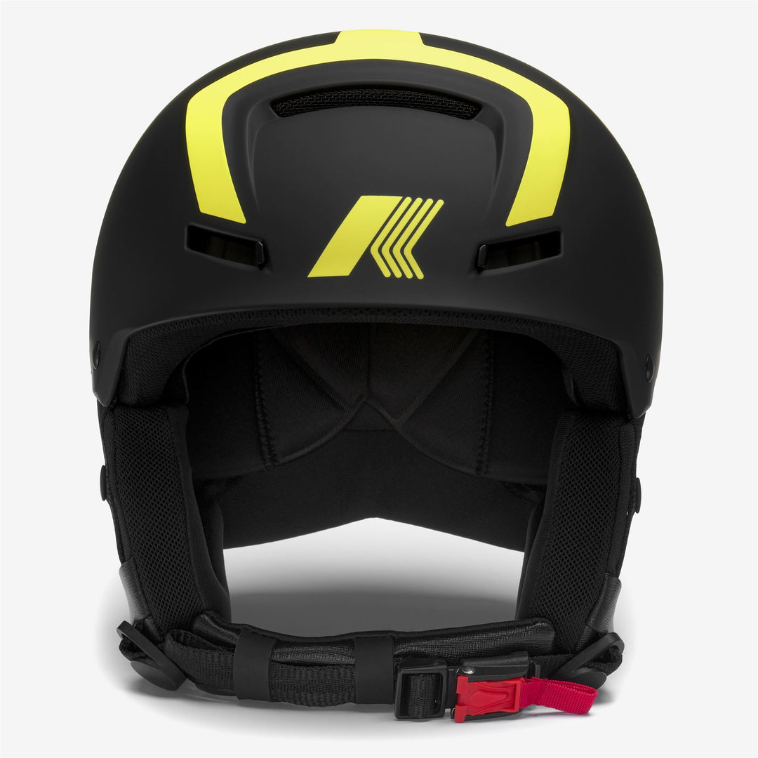 FAITO K-Way - Helmets - Helmet - UNISEX - BLACK P-YELLOW-ORANGE-BLUE