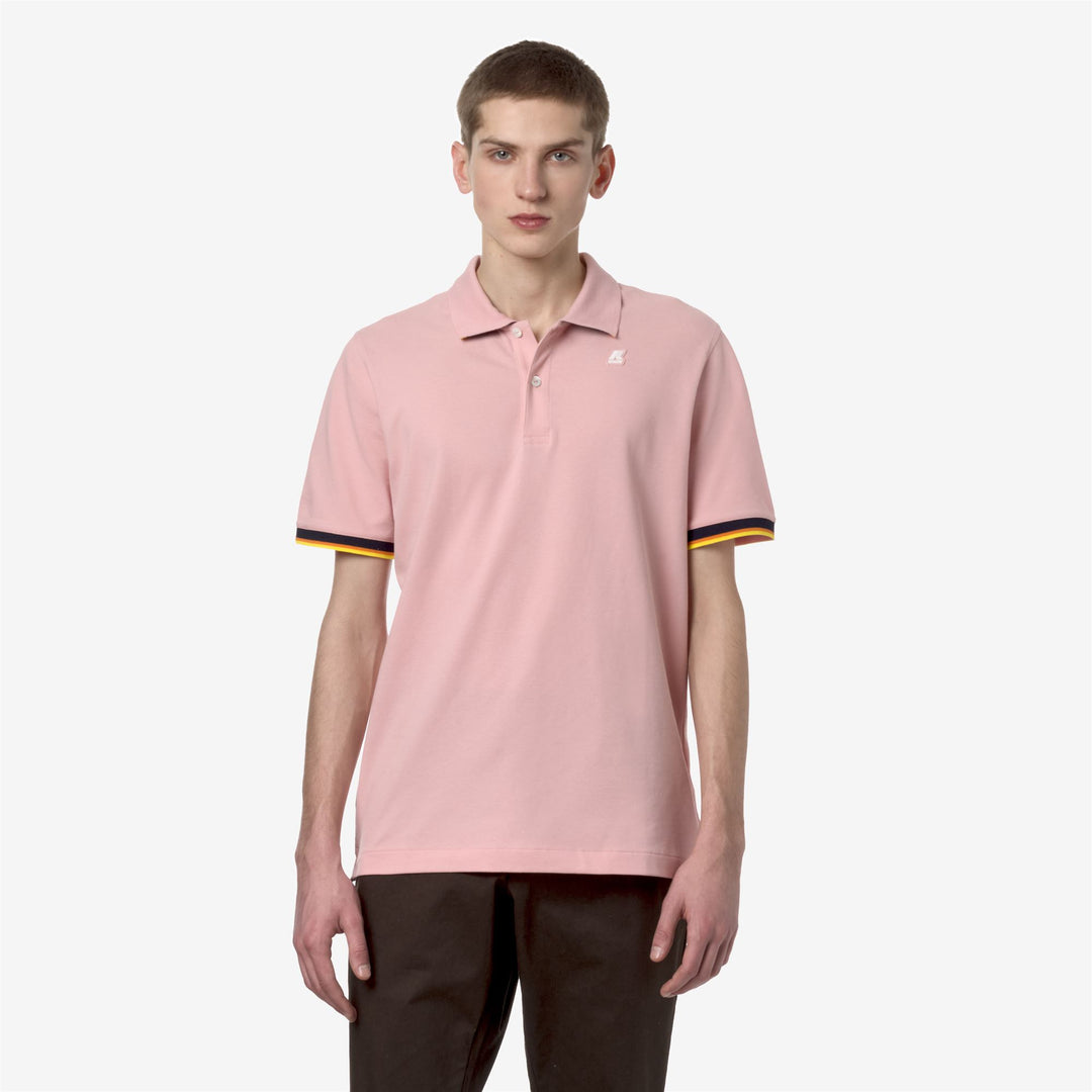 VINCENT - Polo Shirts - Polo - MAN - PINK ASH