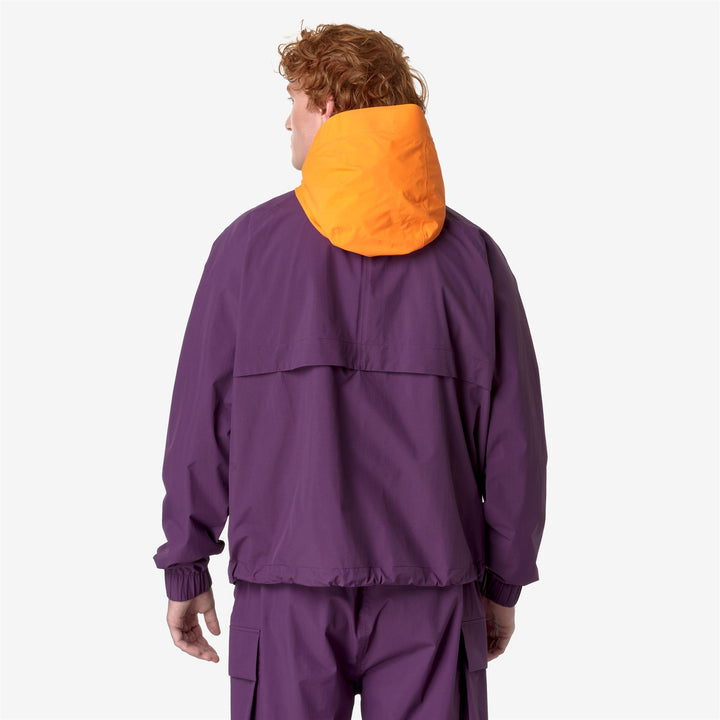 MILE 2.1 AMIABLE DIEMME - Jackets - Short - UNISEX - VIOLET PURPLE-ORANGE