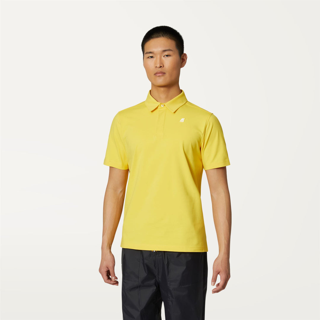 VINCELLE - Polo Shirts - Polo - MAN - YELLOW SUNSTRUCK