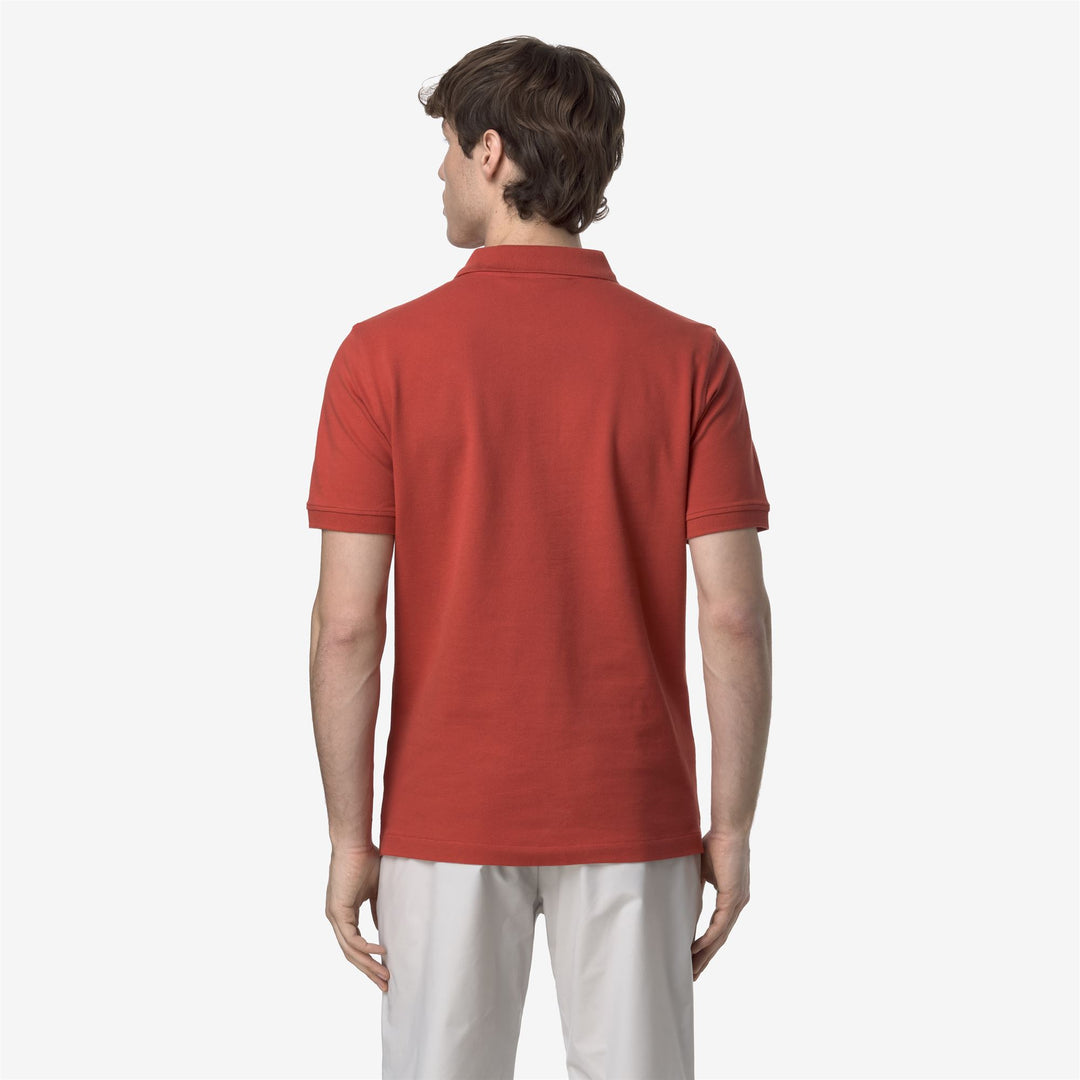 VINNIE PIQUE - Polo Shirts - Polo - MAN - RED JASPER