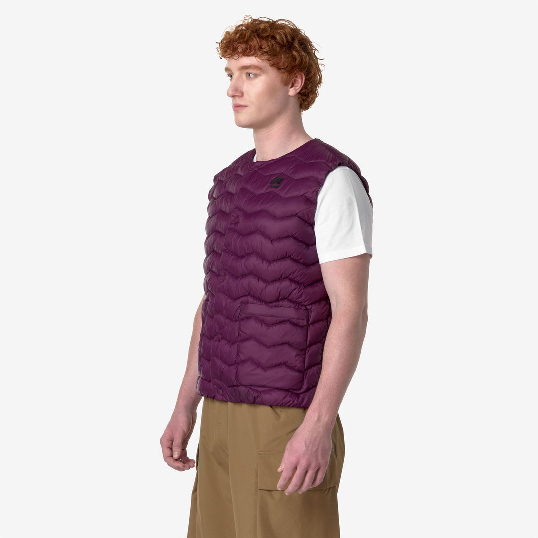 VALTY QUILTED WARM DIEMME - Jackets - Vest - MAN - VIOLET PURPLE