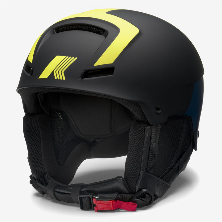 FAITO K-Way - Helmets - Helmet - UNISEX - BLACK P-YELLOW-ORANGE-BLUE