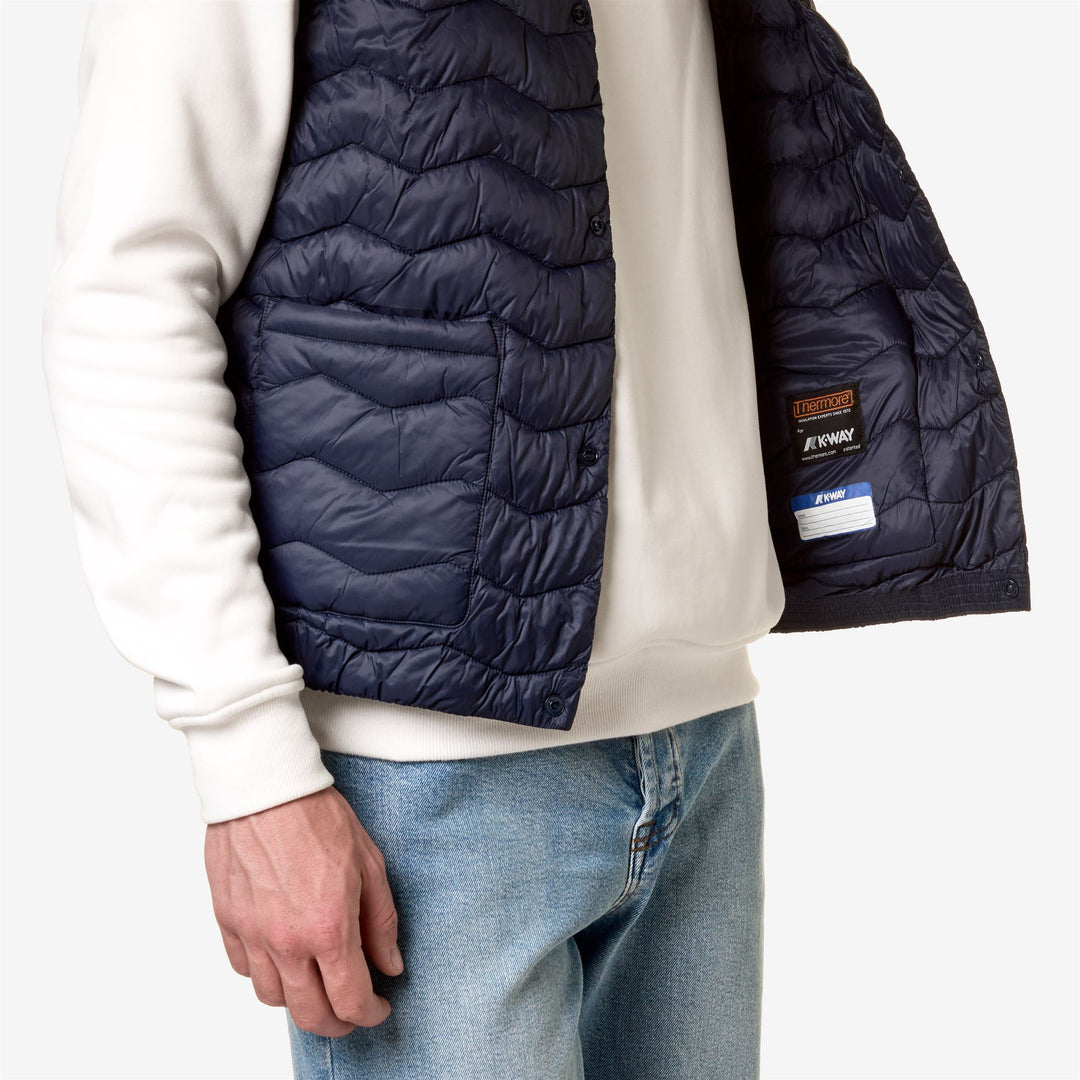 VALTY QUILTED WARM - Jackets - Vest - MAN - BLUE DEPTH