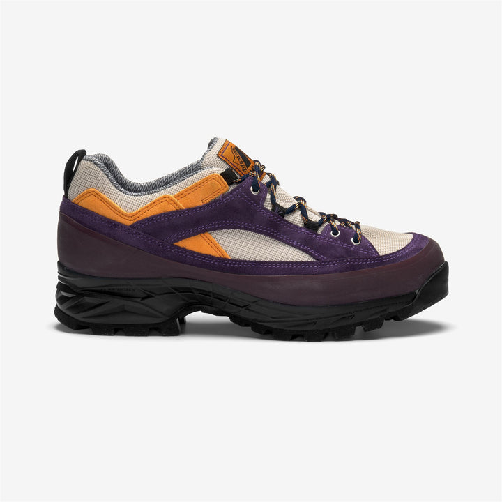 GRAPPA HIKER - Laced Shoes - Low Cut - UNISEX - BROWN-VIOLET-ORANGE