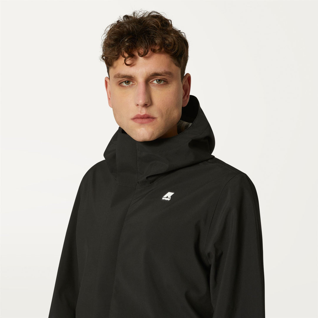 Tommy Bonded Jersey - Jackets - 3/4 LENGTH - MAN - BLACK PURE