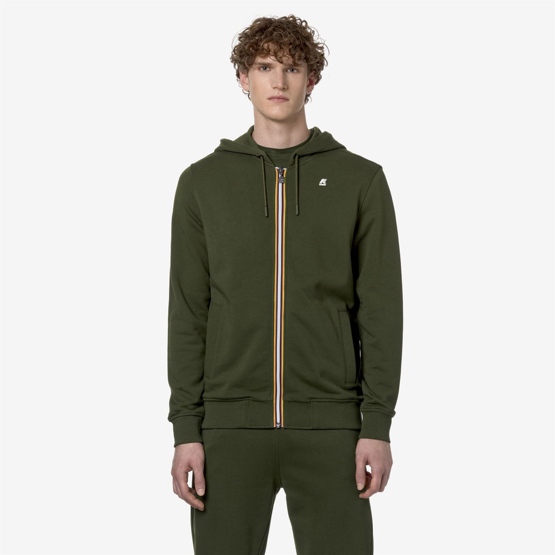 ANTHONY - Fleece - Jacket - MAN - GREEN CYPRESS