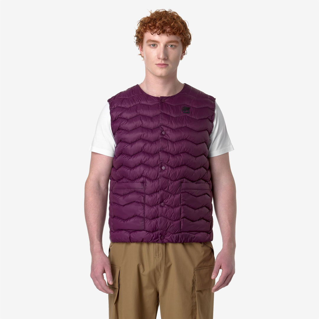 VALTY QUILTED WARM DIEMME - Jackets - Vest - MAN - VIOLET PURPLE