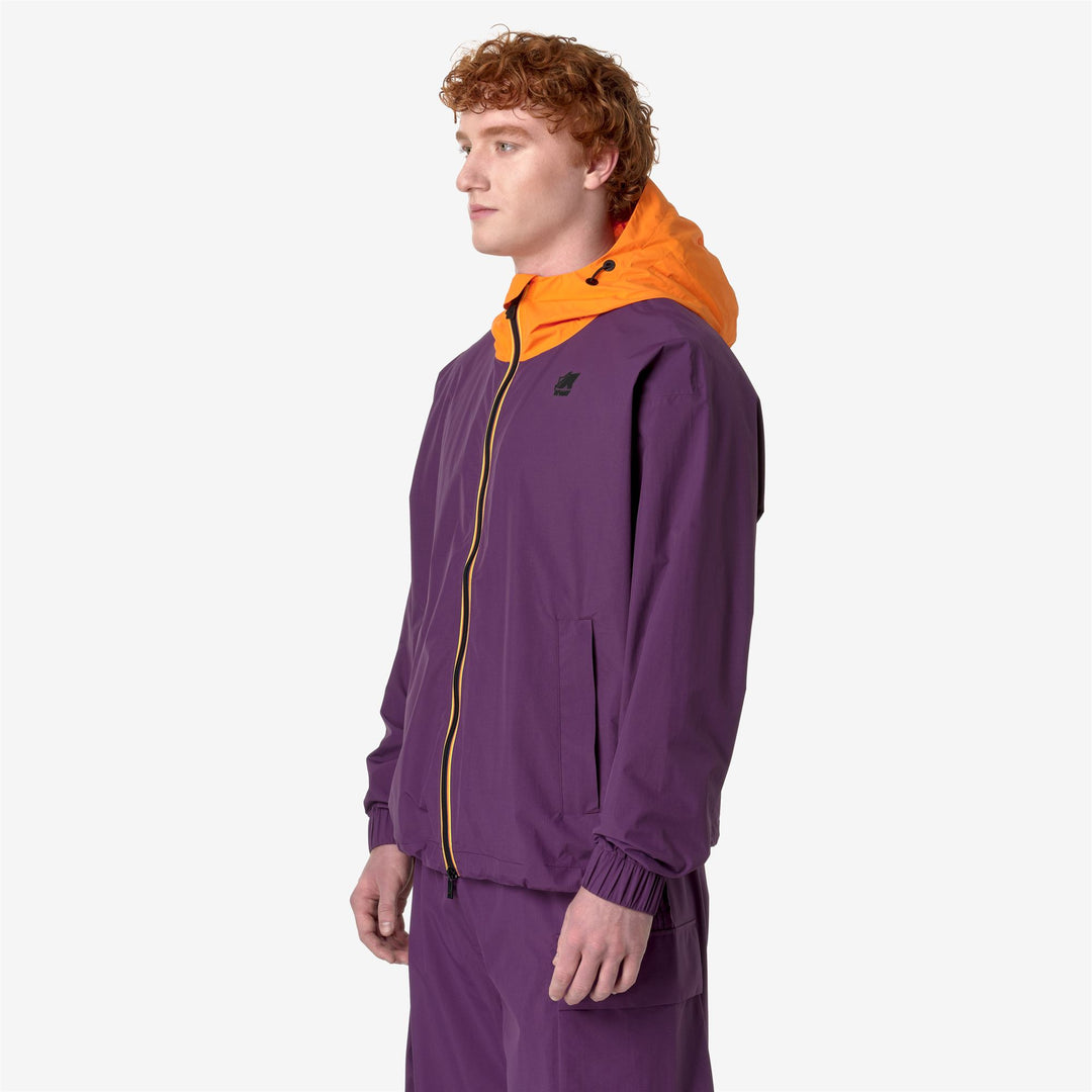 MILE 2.1 AMIABLE DIEMME - Jackets - Short - UNISEX - VIOLET PURPLE-ORANGE