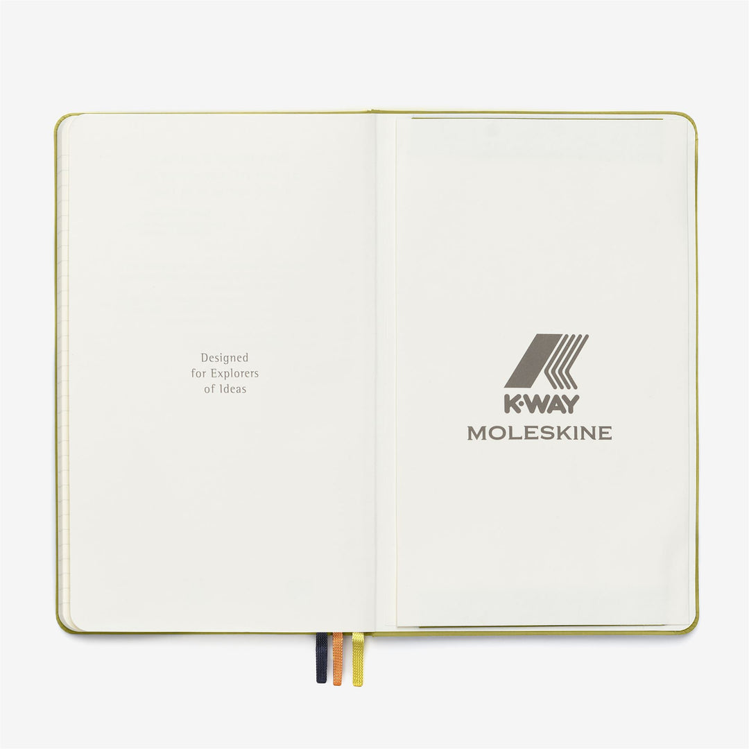 NOTEBOOK MOLESKINE FOR K-WAY - Notebook - Notebook - UNISEX - Green Moss main