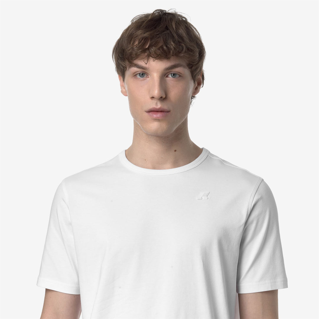 ADAME LIGHT STRETCH JERSEY - T-ShirtsTop - T-Shirt - MAN - WHITE