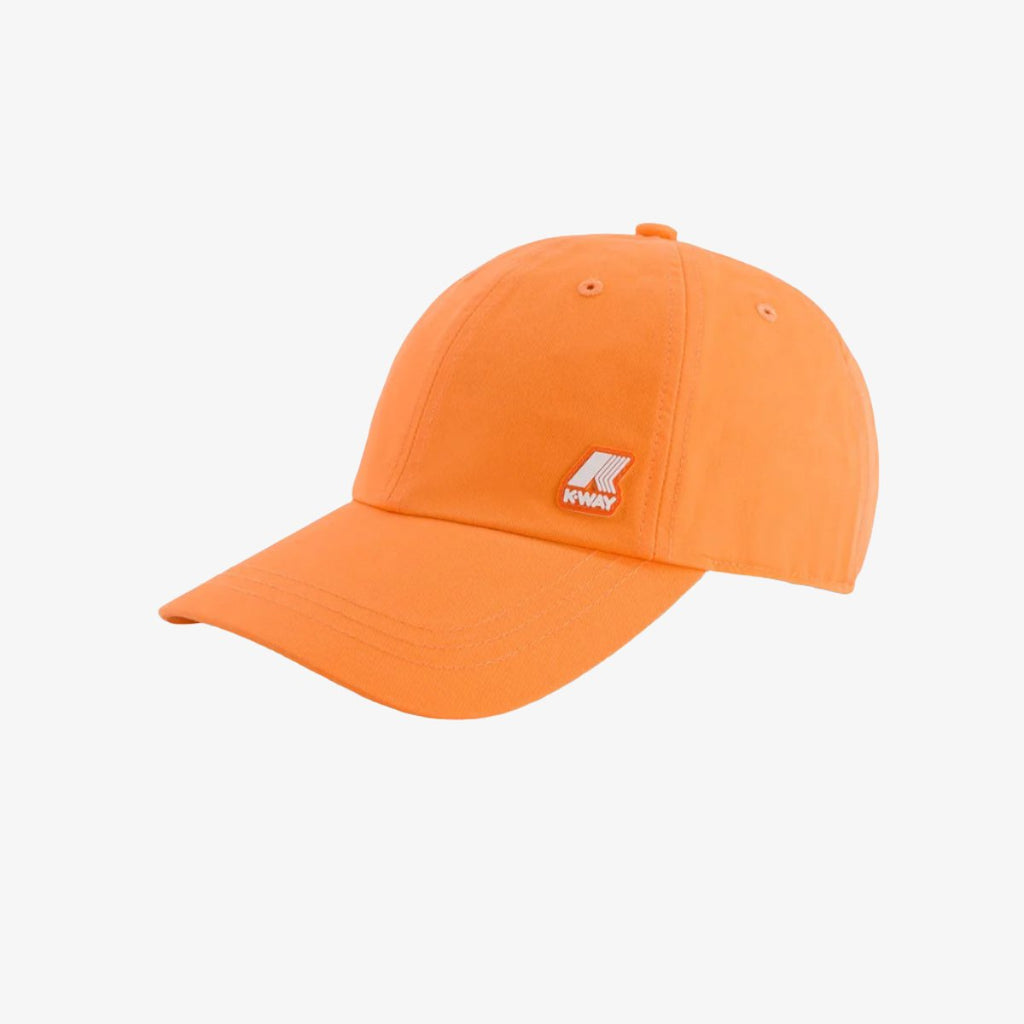 Casquette De Course Road Runner Sport – Maille Polyester – Orange Et Blanc – Taille Ajustable