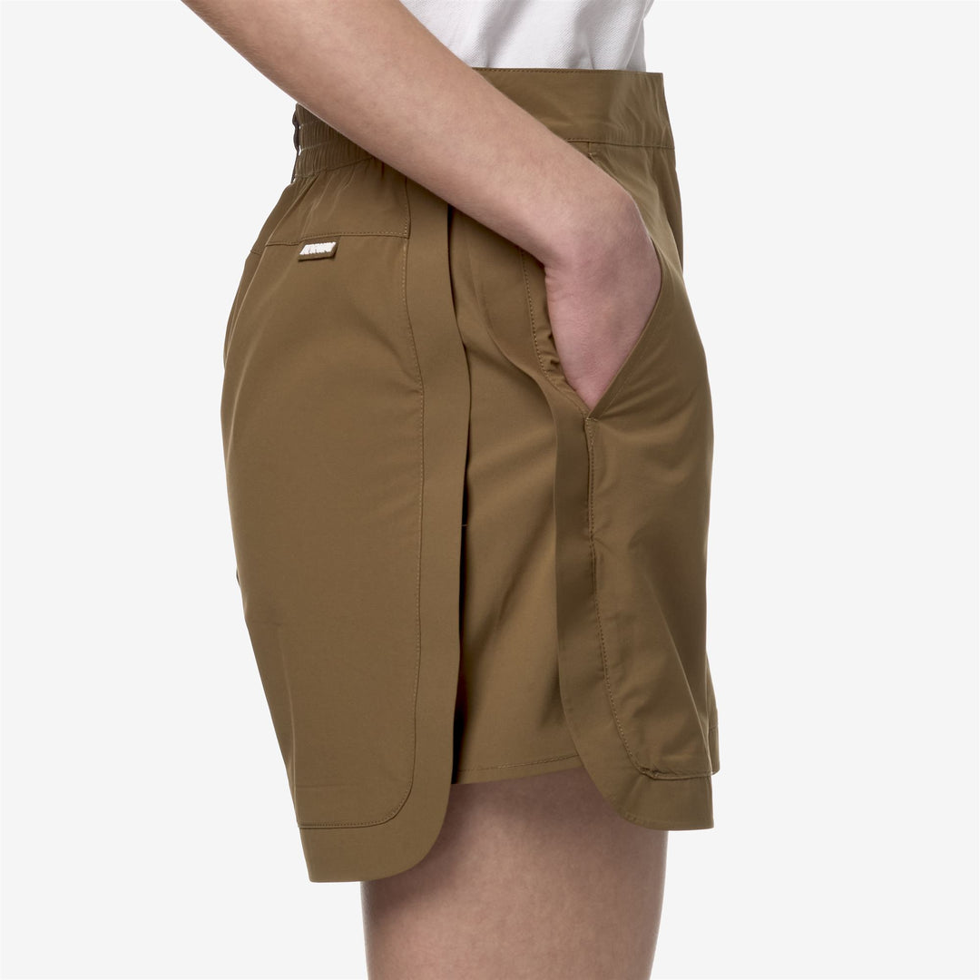 ANNISE - Shorts - Sport  Shorts - WOMAN - BROWN CORDA