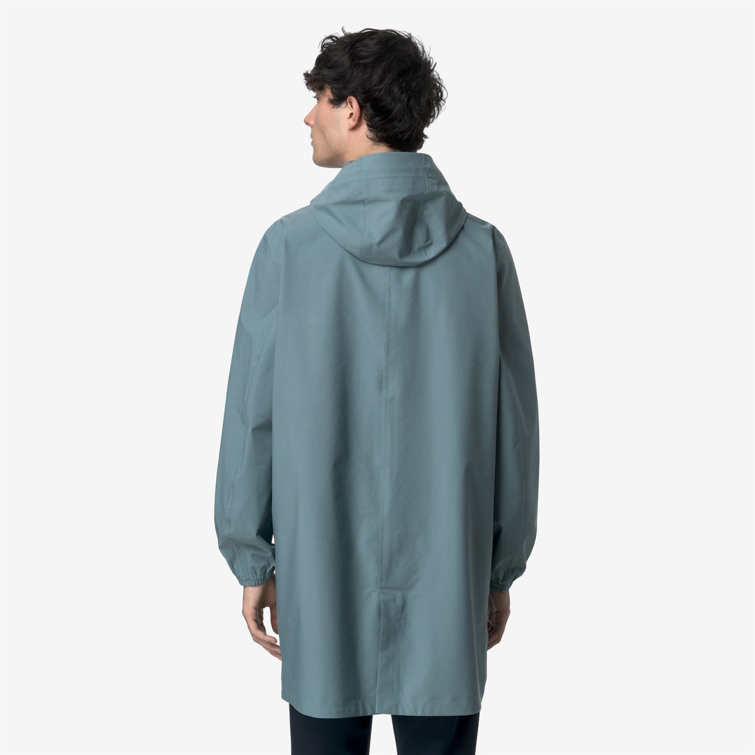 THOMAS STRETCH DOT - Jackets - 3/4 LENGTH - MAN - GREEN IRON