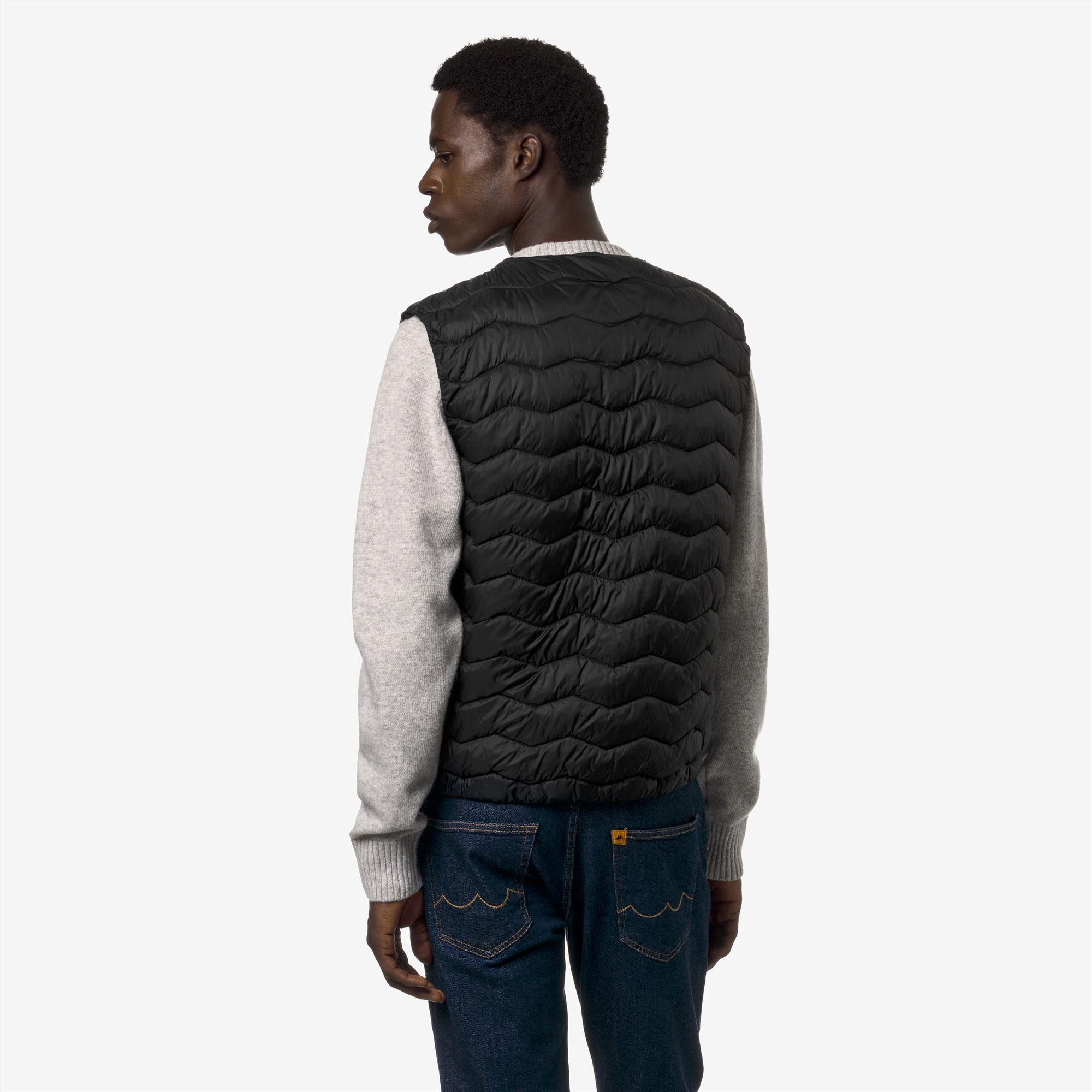 Veste sans manches homme Valty quilted warm noir K Way Officiel K Way France