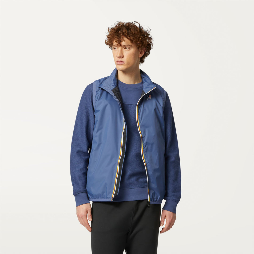 JULIO - Fleece - Pull  Over - MAN - BLUE INDIGO