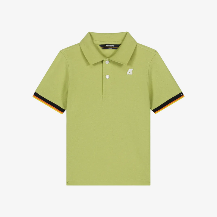 P. VINCENT - Polo Shirts - Polo - BOY - GREEN CELERY