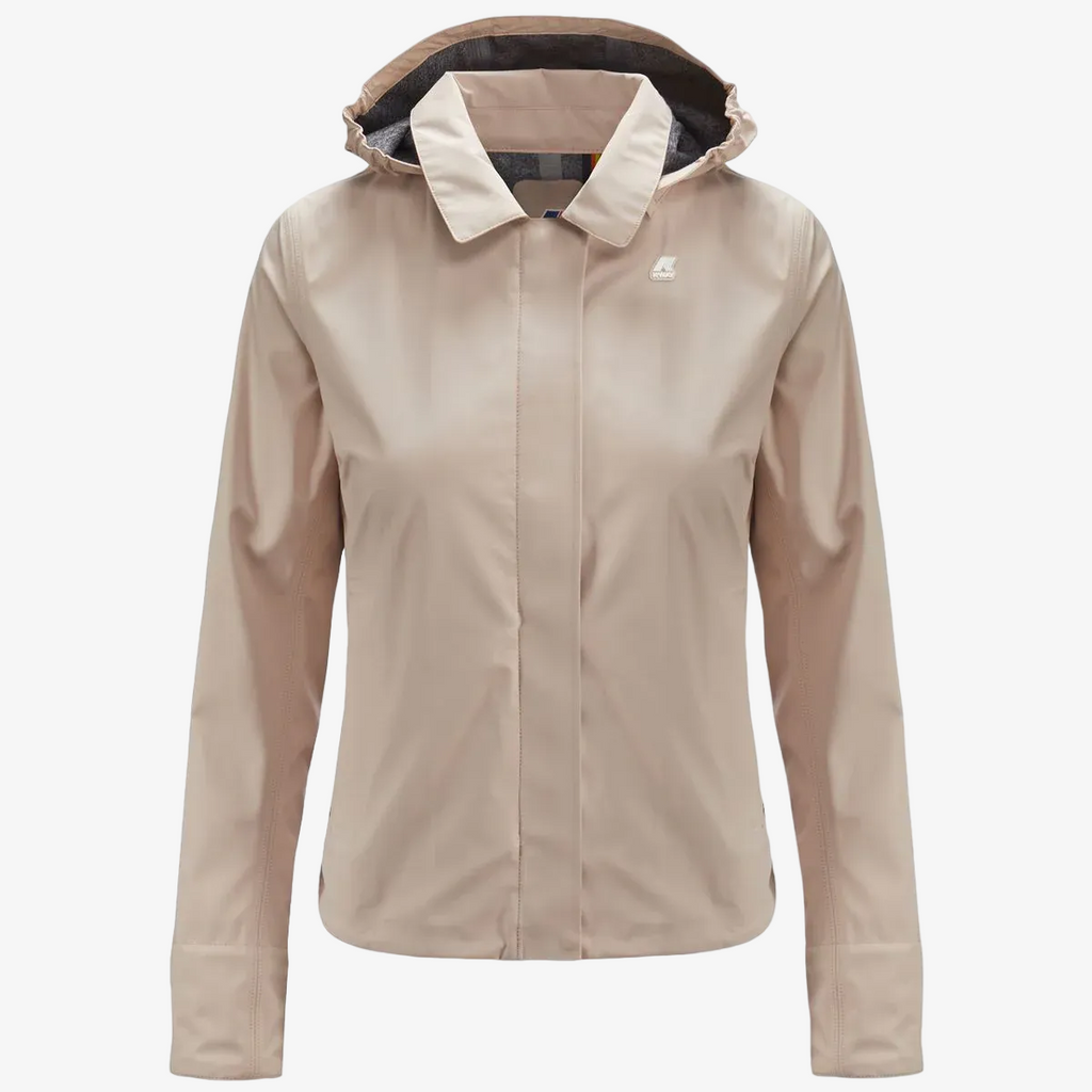 LILLA BONDED JERSEY - Vestes - Court - Femme - BEIGE LT