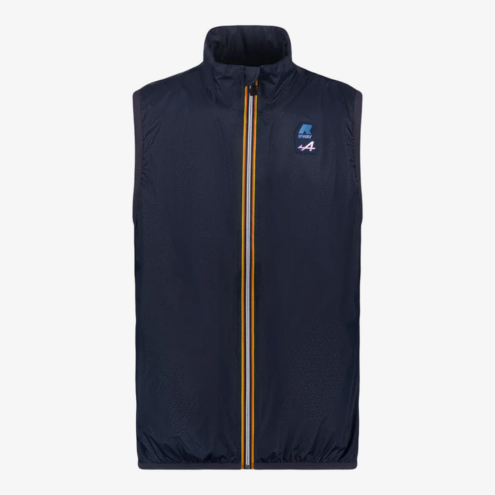 LE VRAI 3.0 ROULAND WARM EMBOSS ALPINE - Jackets - Vest - UNISEX - ALPINE EMBOSS BLUE DK